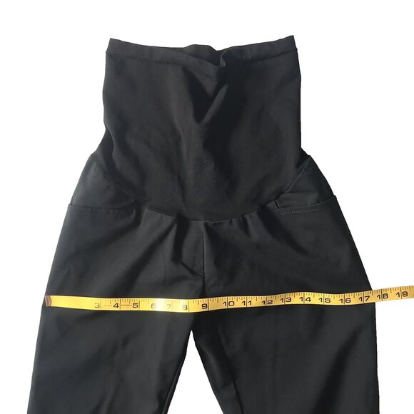 A Pea in the Pod Maternity Pants Black Womens XS SECRET FIT BELLY Panel Bootcut - Picture 8 of 12
